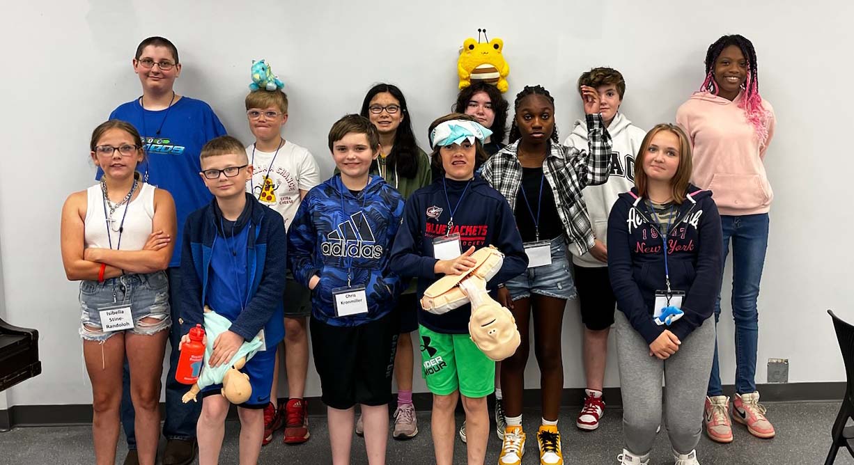 2023 Students from HEALTHCARE HEROES CAMP