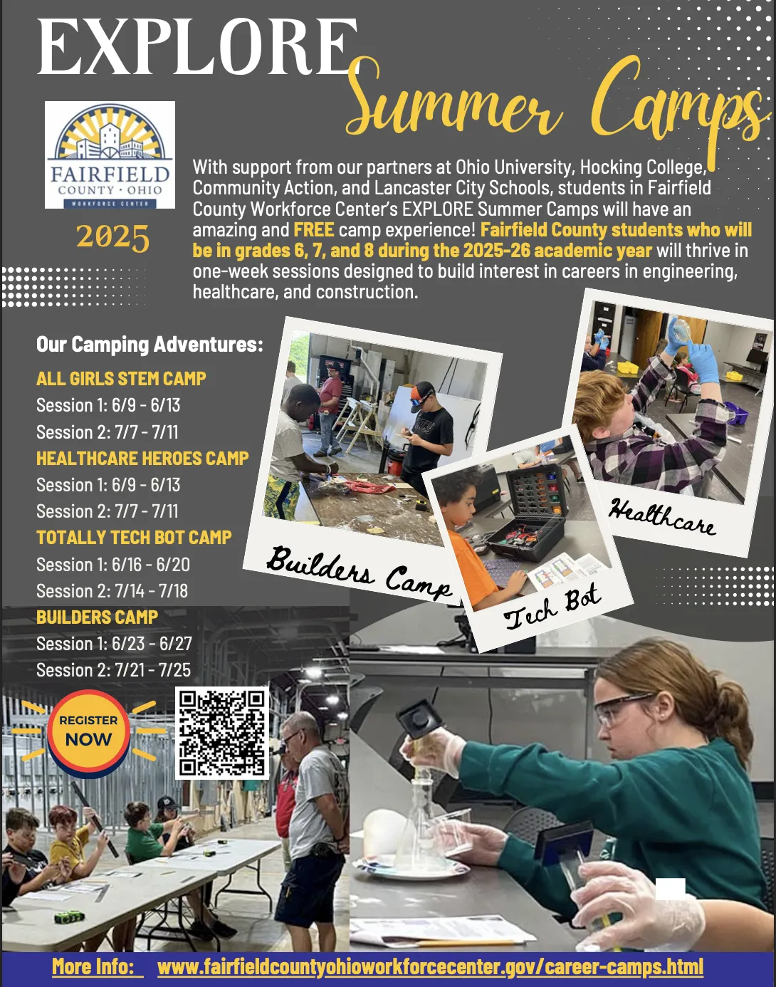 2025 CAMPS & DATES ad