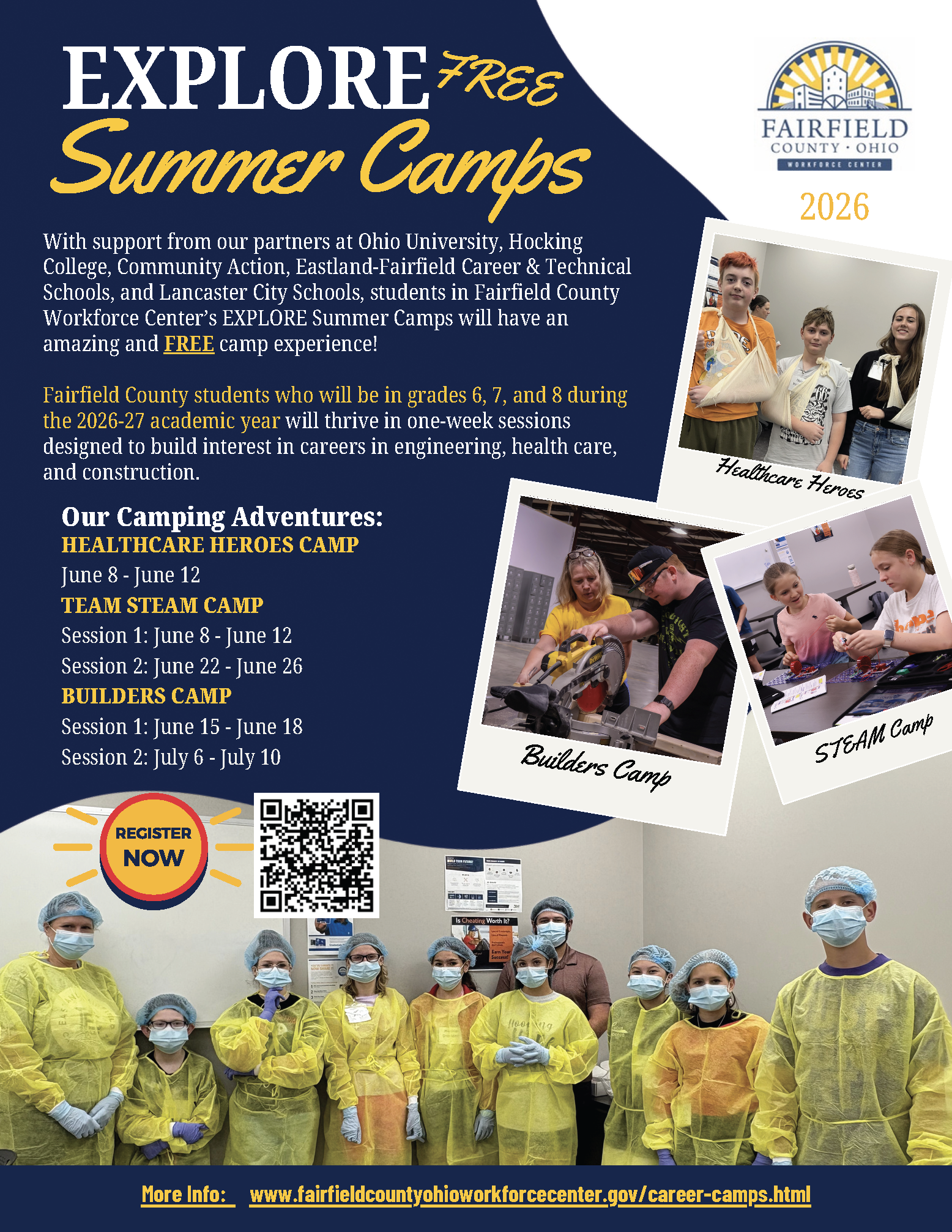 Summer Camp Flyer