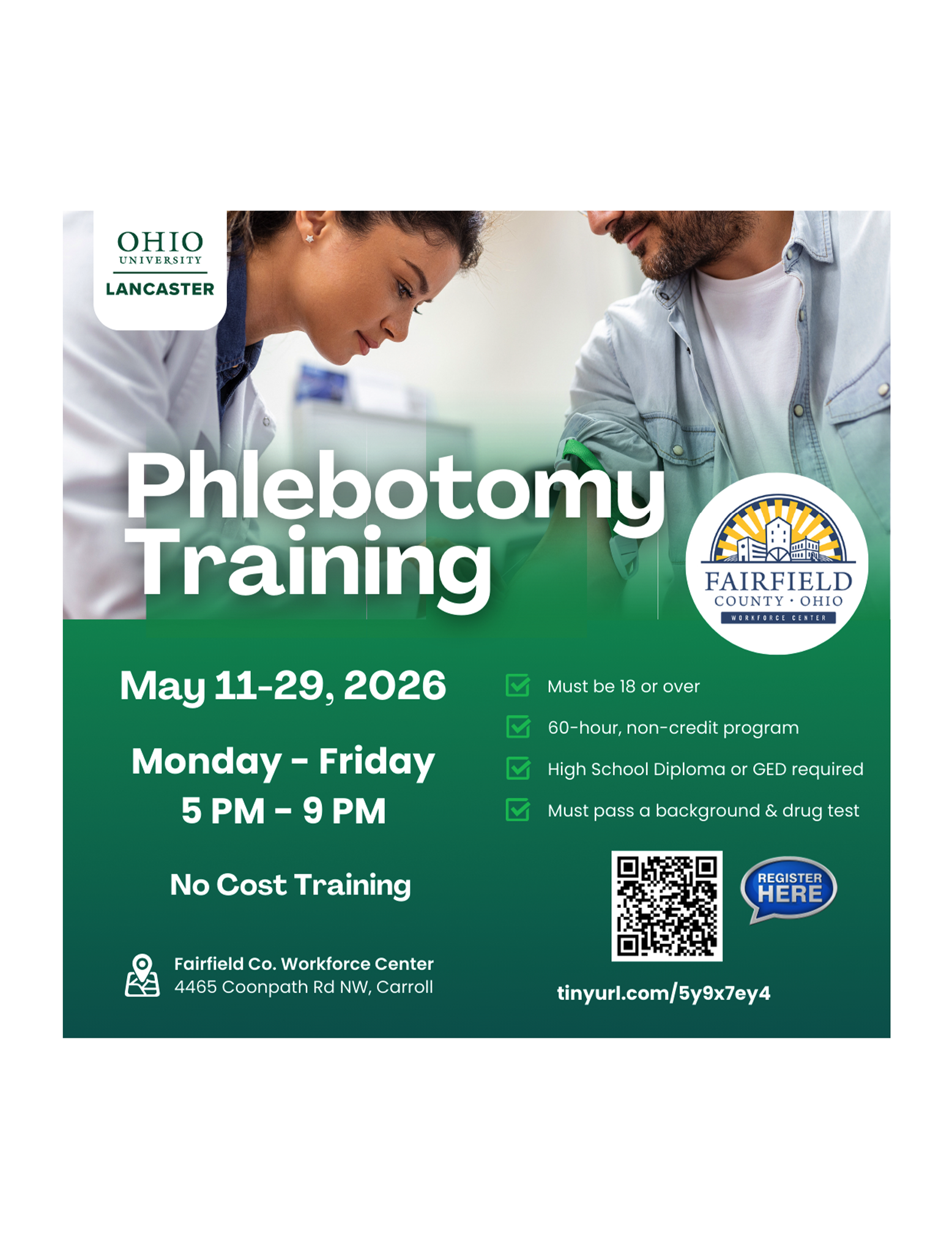 Phlebotomy training Flyer